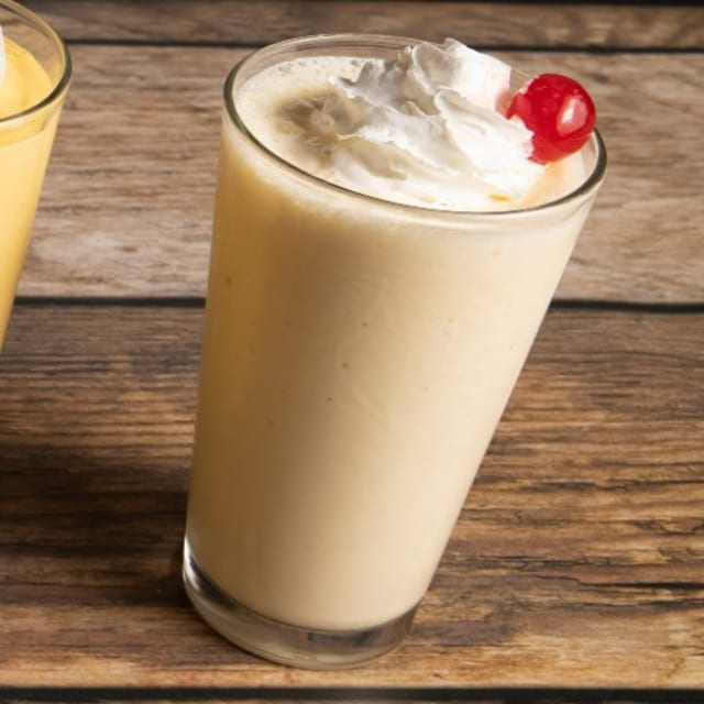 Vanilla milkshake.